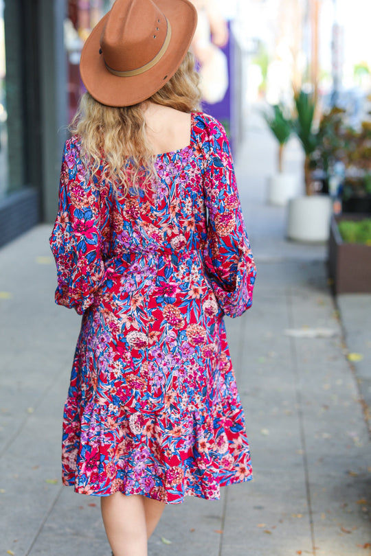 Cardi Floral Dress