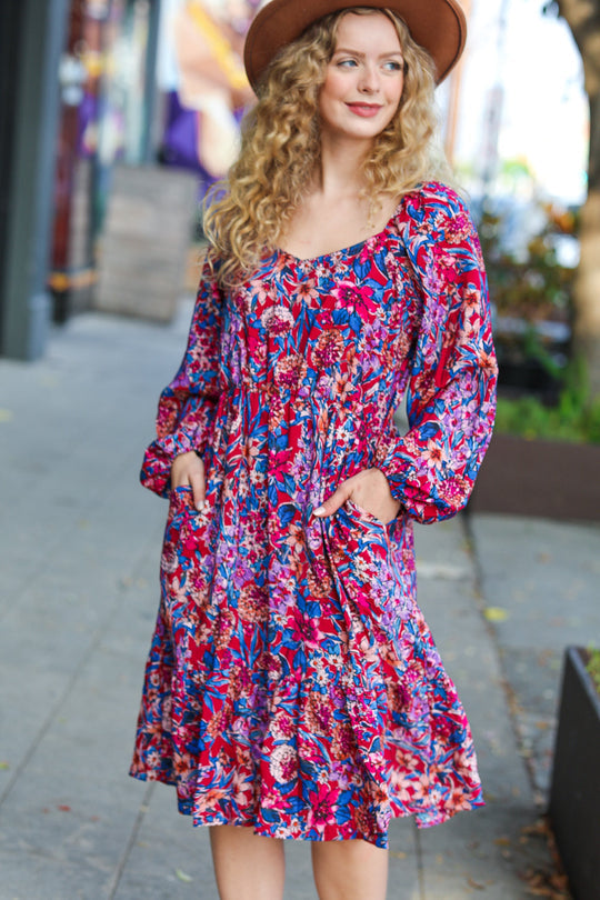 Cardi Floral Dress