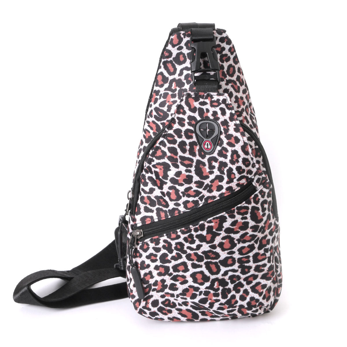 Premium On The Go Leopard And Aztec Sling Bag
