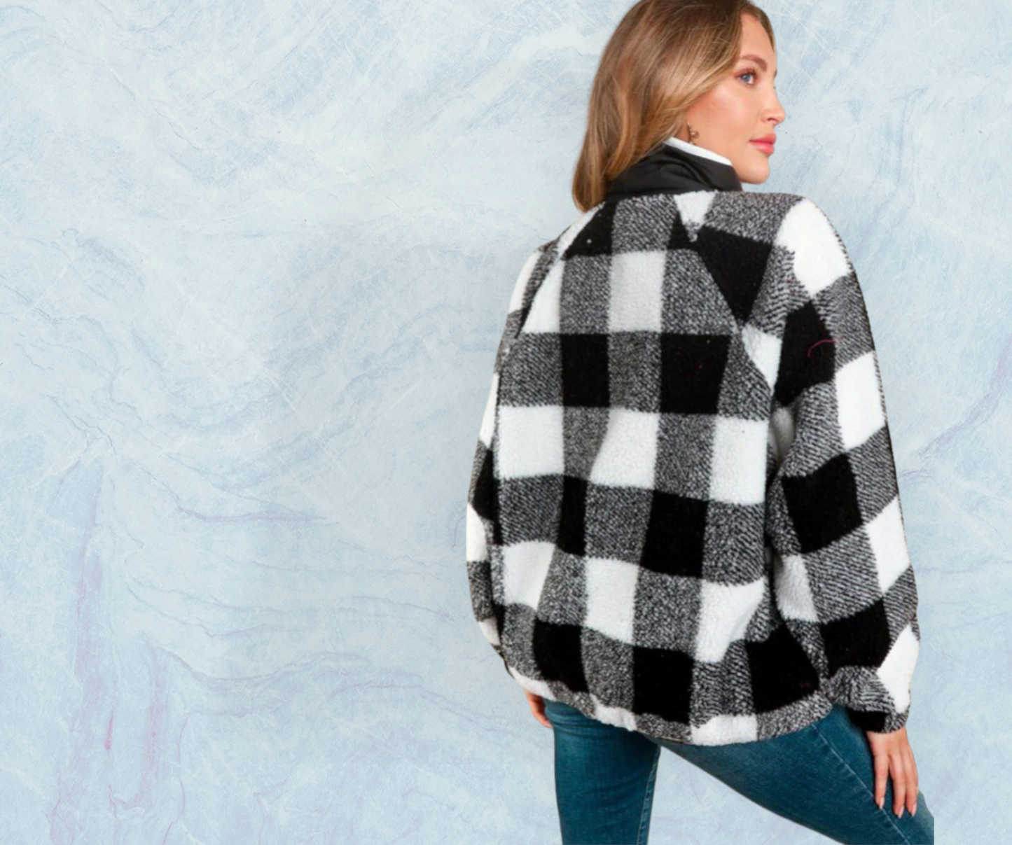 Cozy Days Button Down Sherpa