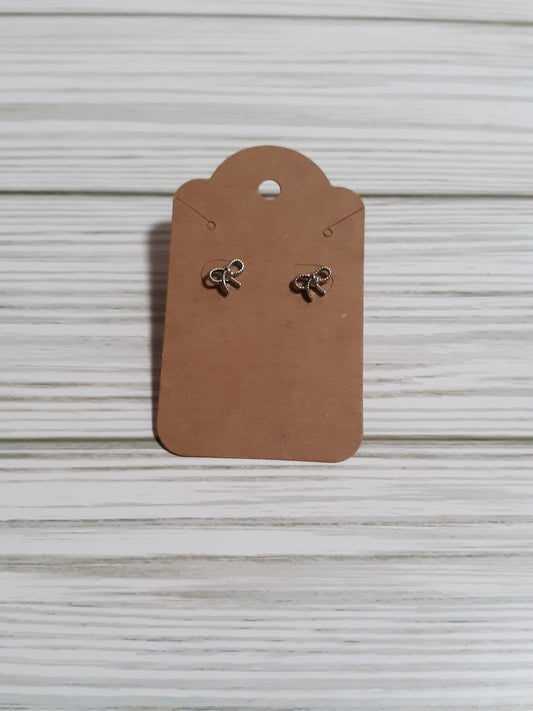 Lil Rope Bows Stud Earrings