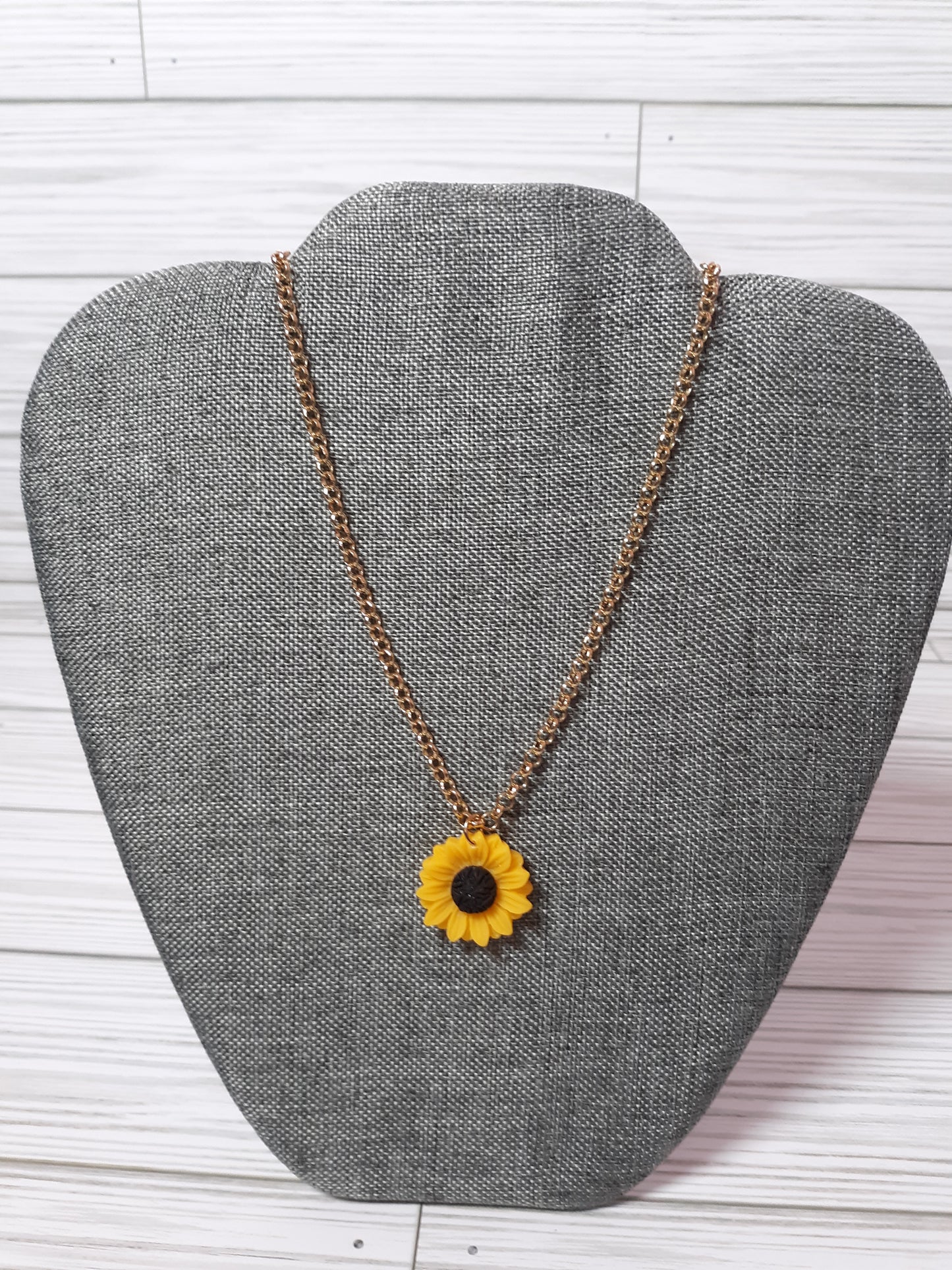 Sunflower Necklace