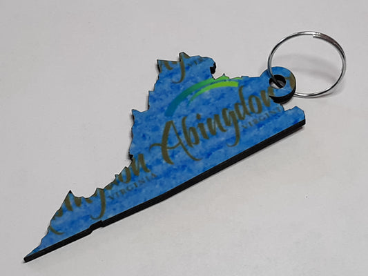 Abingdon Virginia keychain