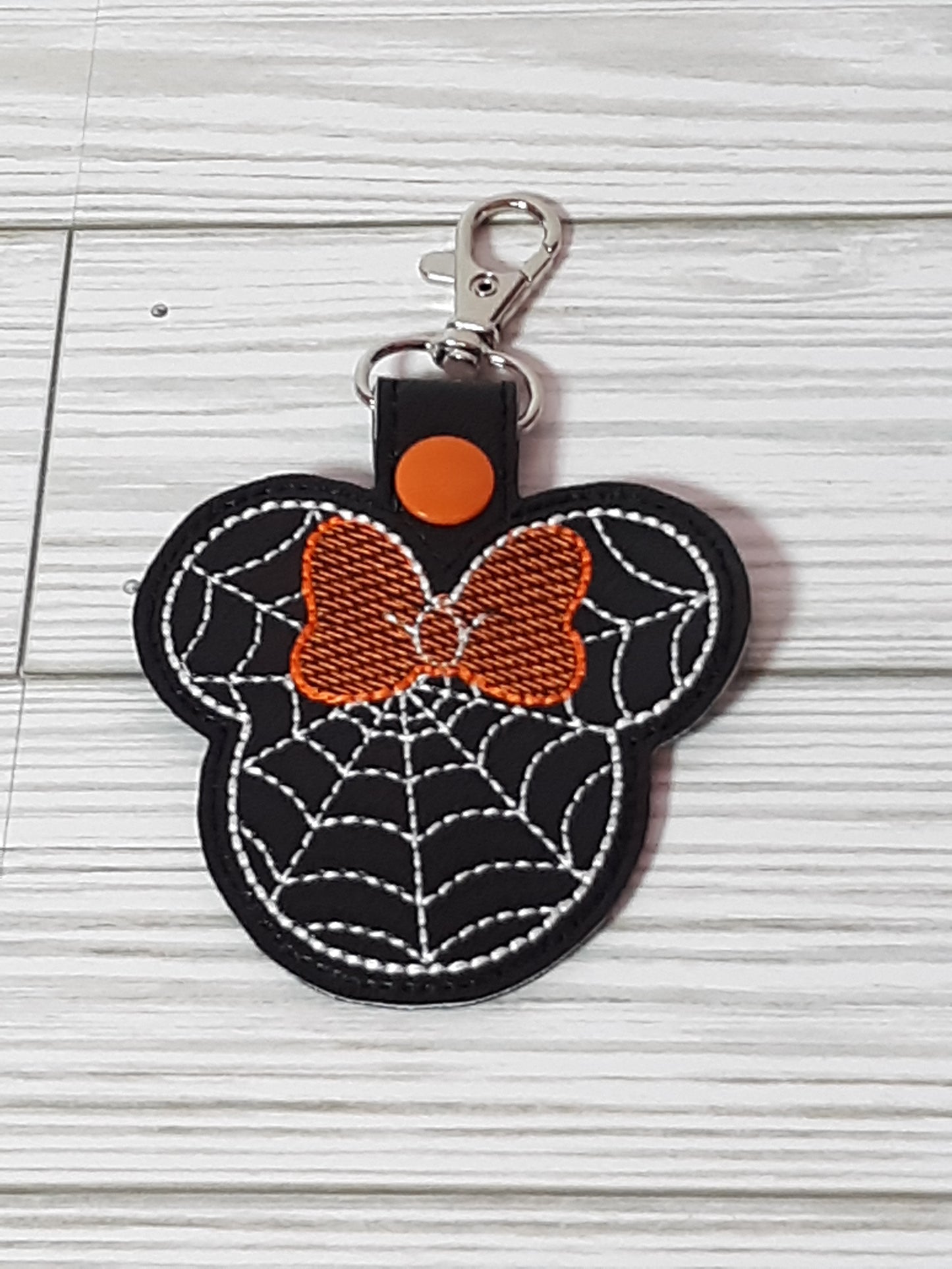 Halloween Embroidered Keychains
