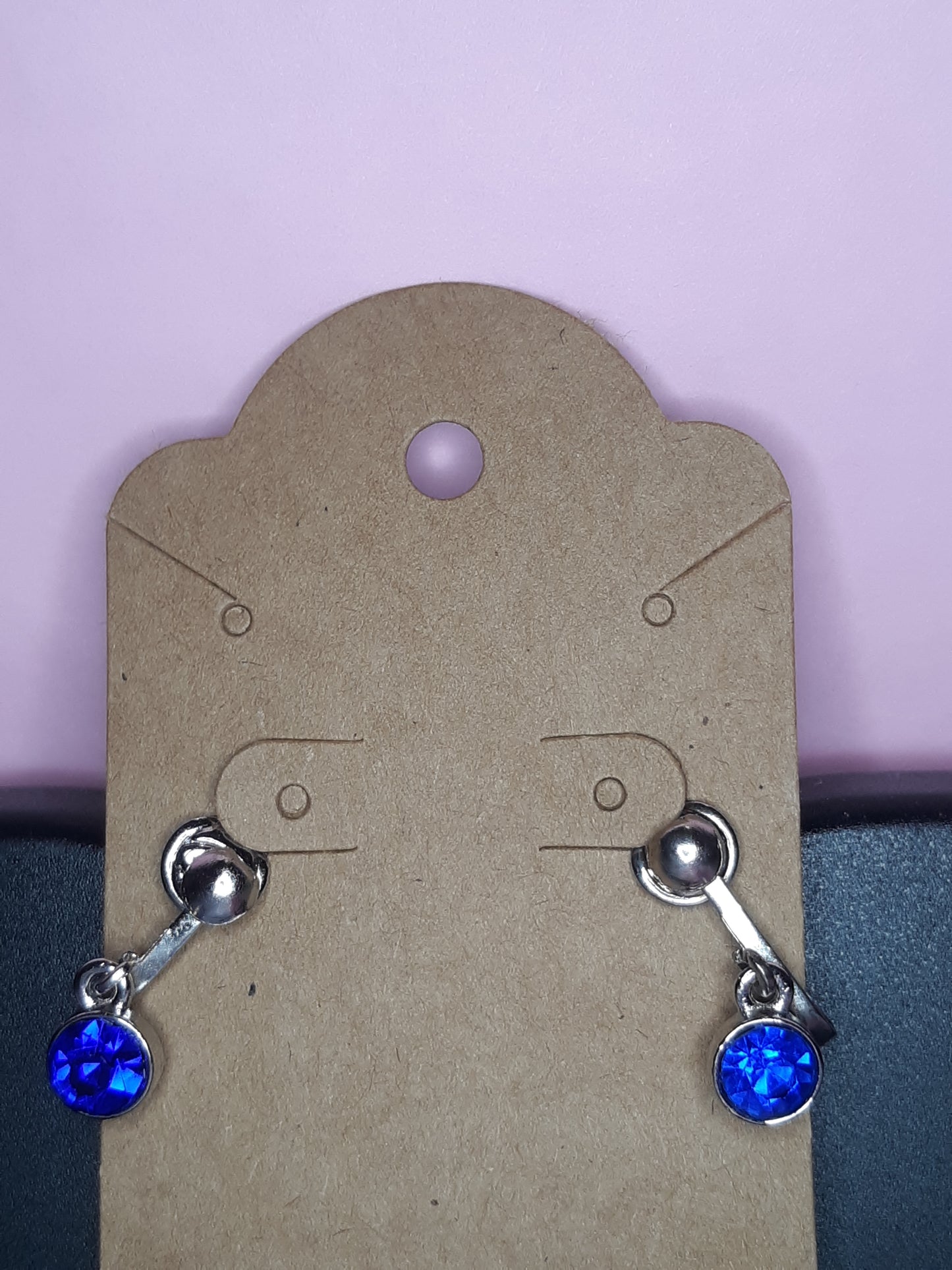 Clip on Jewel Dangle Earrings