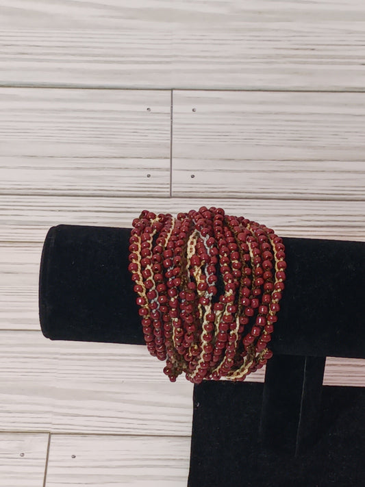 Crochet/bead bracelet