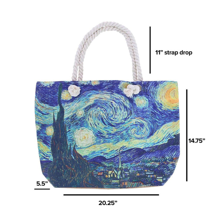 Starry Night Beach Tote