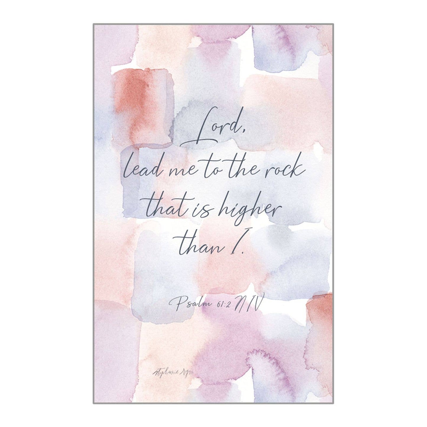 Higher Than I Share It Prayer Card