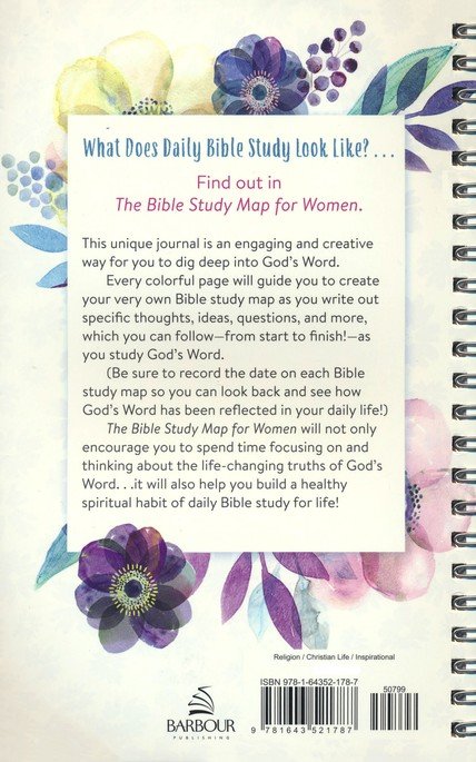 The Bible Study MAP for Women A Creatiive Journal