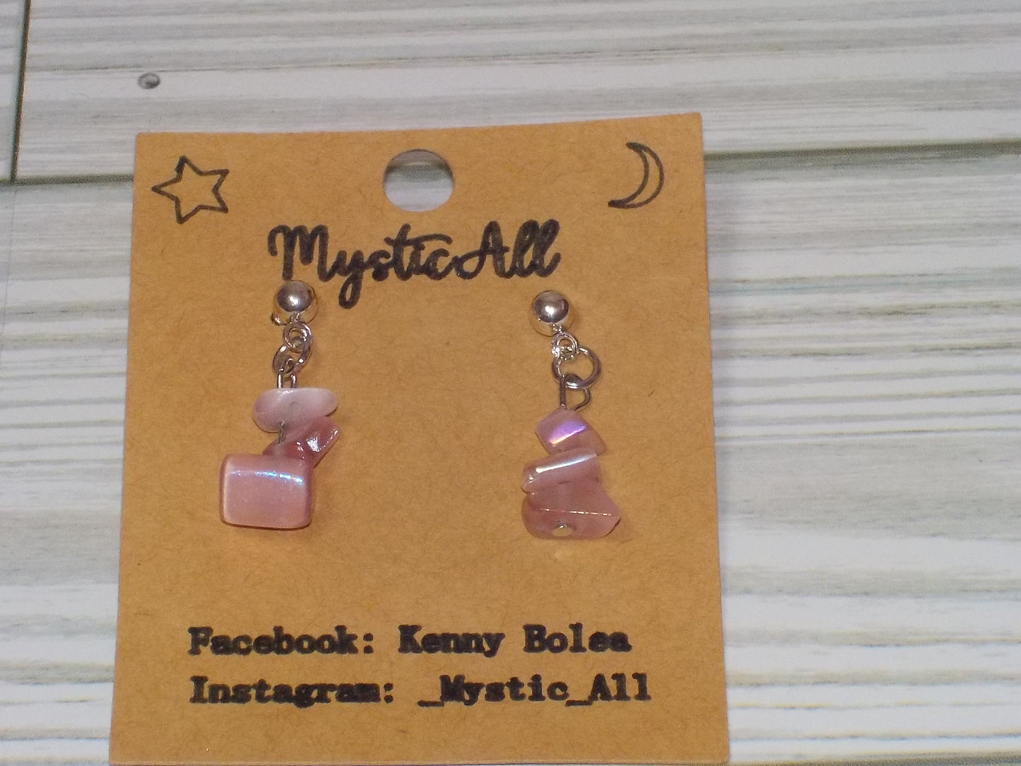 MysticAll Crystal Earrings
