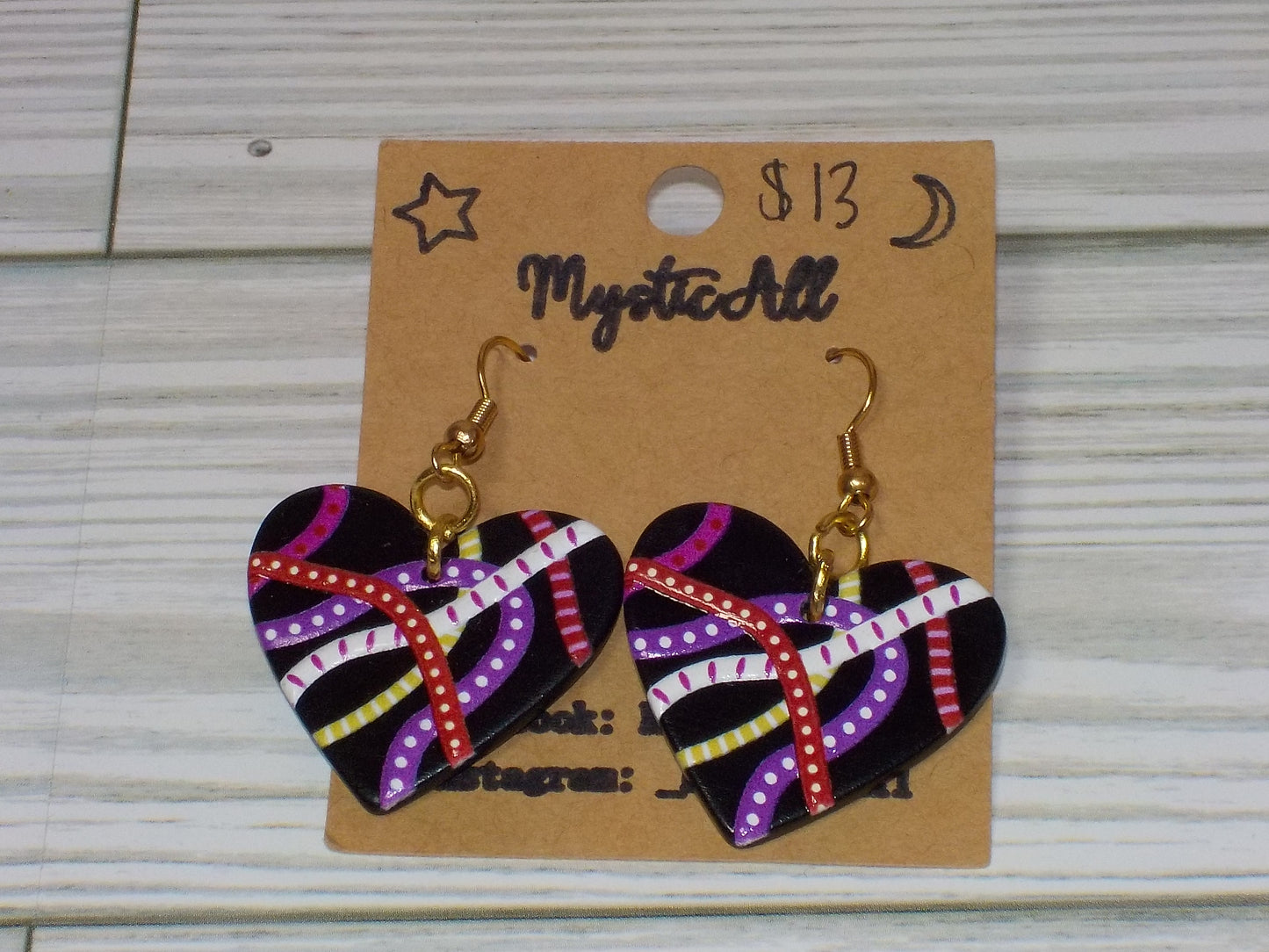 MysticAll Heart Earrings