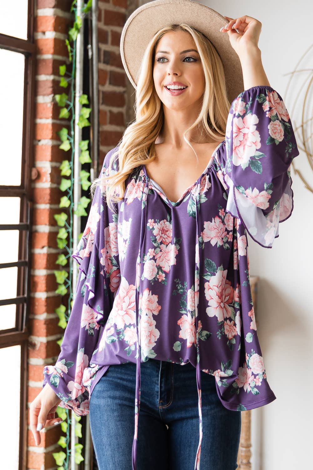 Sonnet Floral Top