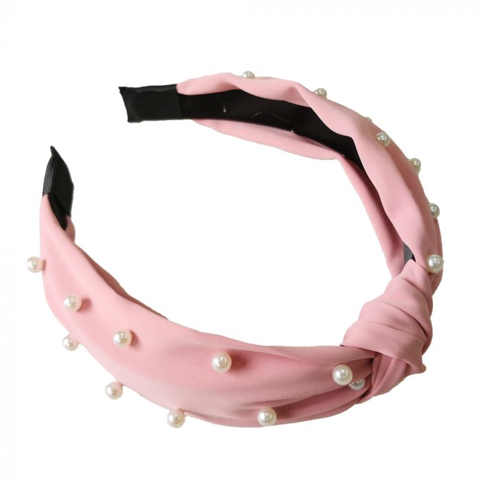 Pink Pearl Headband