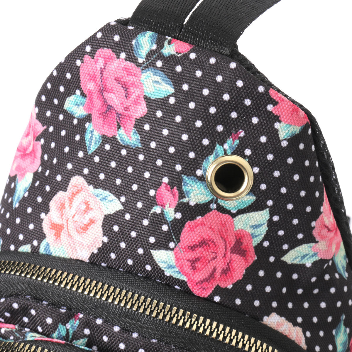 Polka Dot Floral Sling Bag